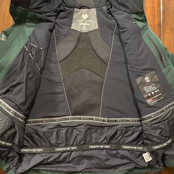 Obermeyer Green Men's Jacket size XL - Picture 4 of 14